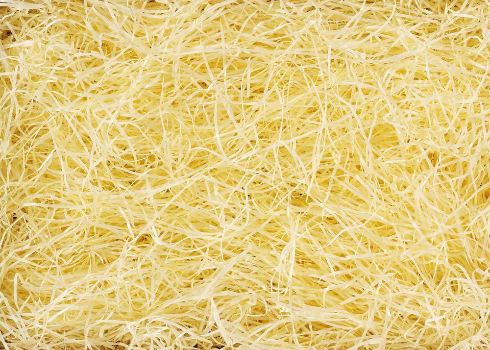 Frisure papier sulfurisé jaune